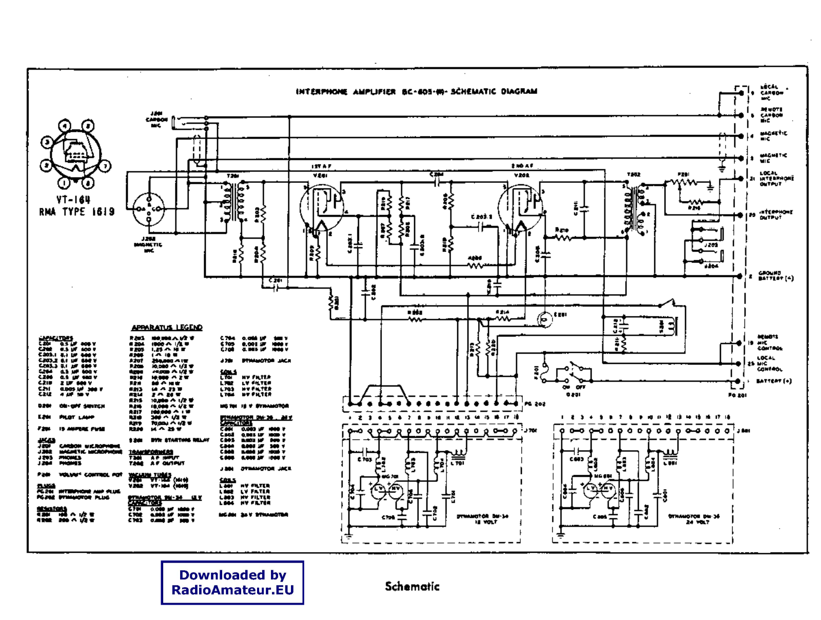 Pozosta BC-605 Schematic