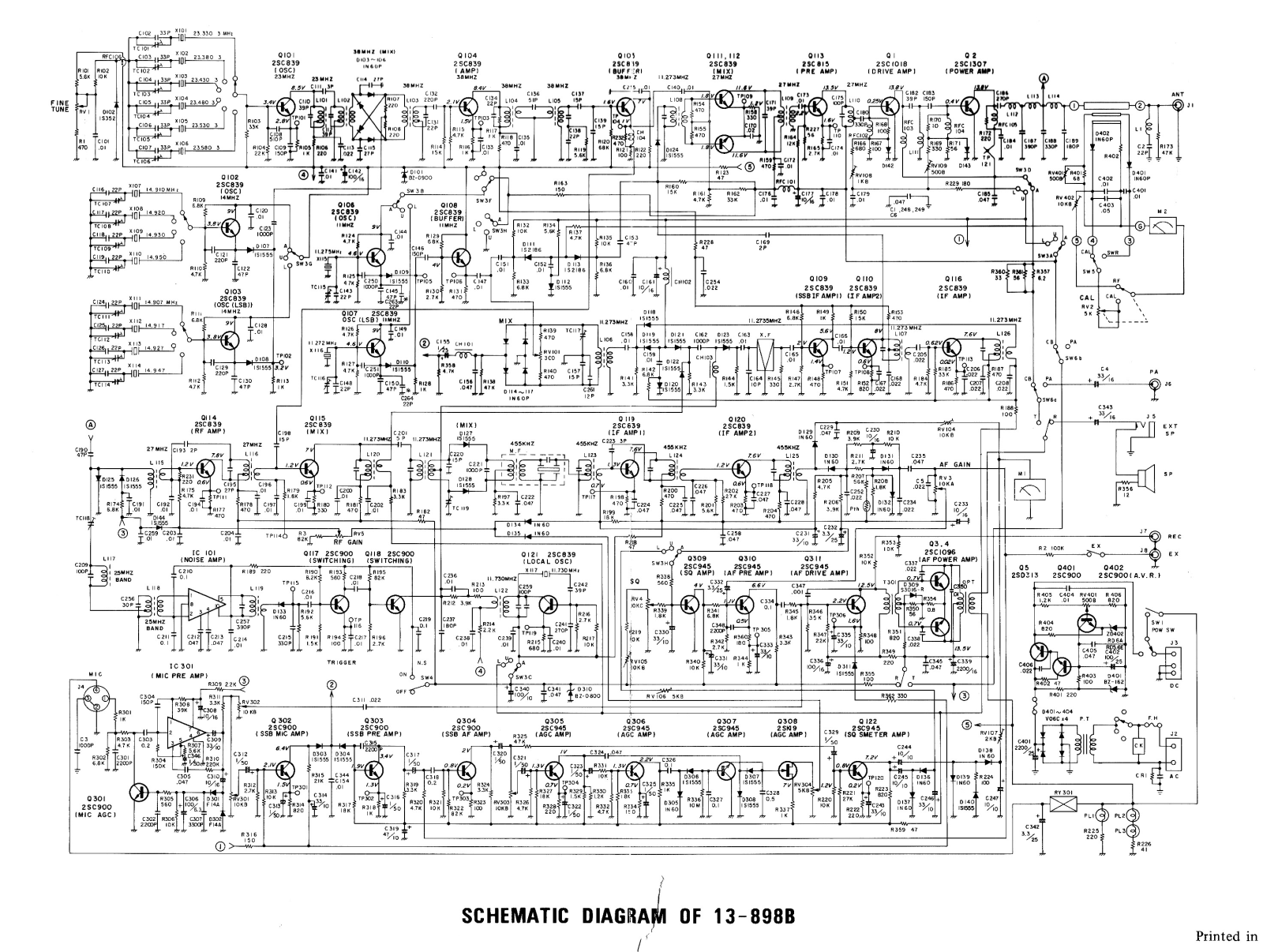Midland 13-898B Schematic - ManualMachine.com