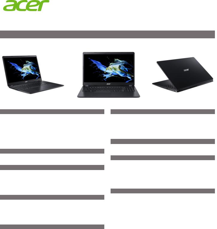 Acer EX215-51-59A0 User manual
