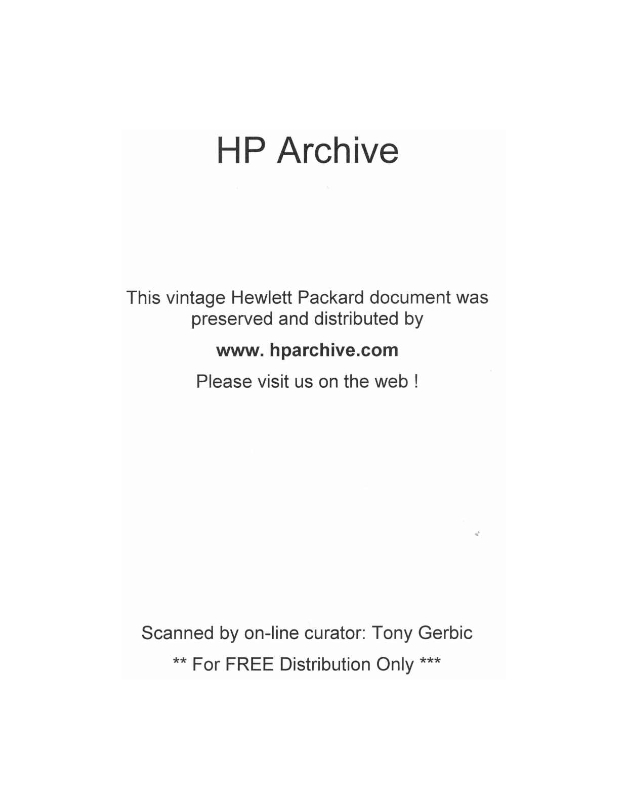 HP 175A Service manual - ManualMachine.com