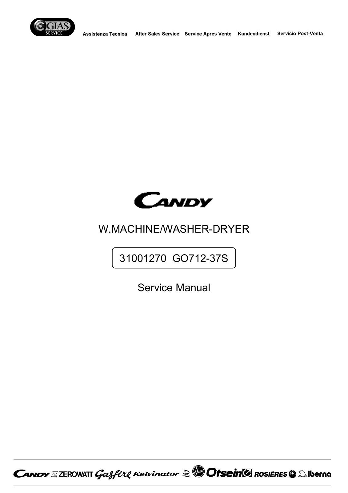 Candy GO 712 User Manual