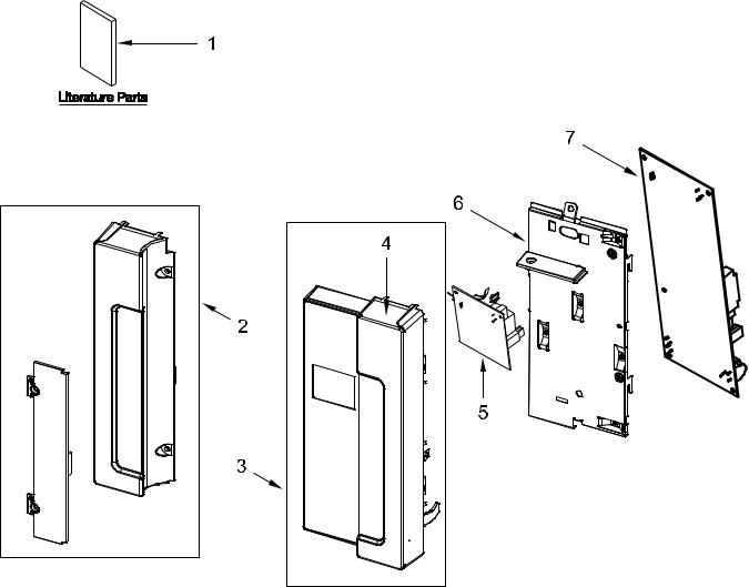 Whirlpool YWML55011HS, YWML55011HB Parts list