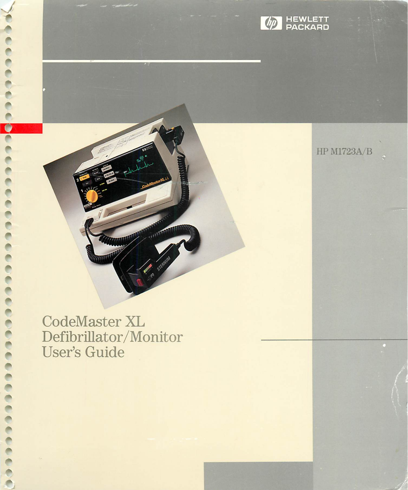 HP Packard CodeMaster XL User manual