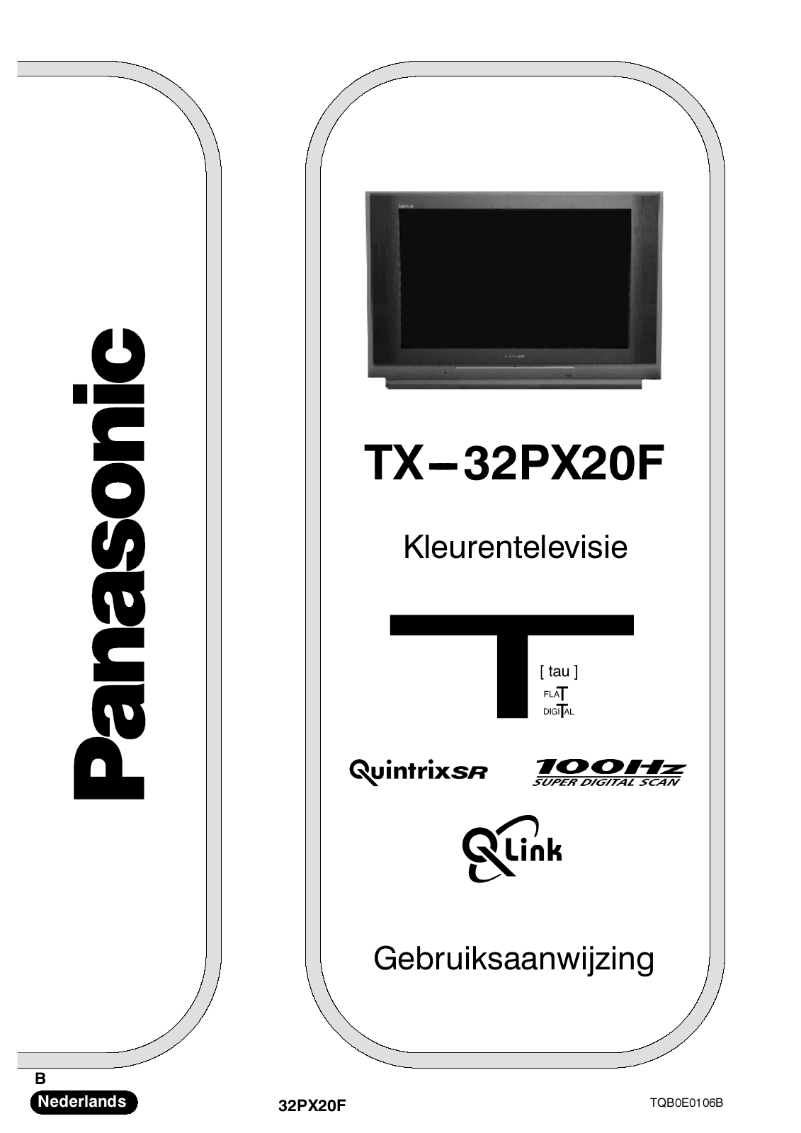 Panasonic TX-32PX20F User Manual