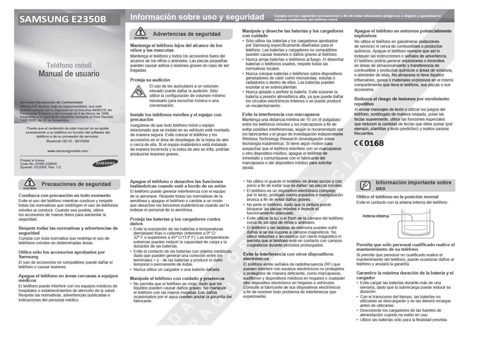 Samsung E2350B User Manual