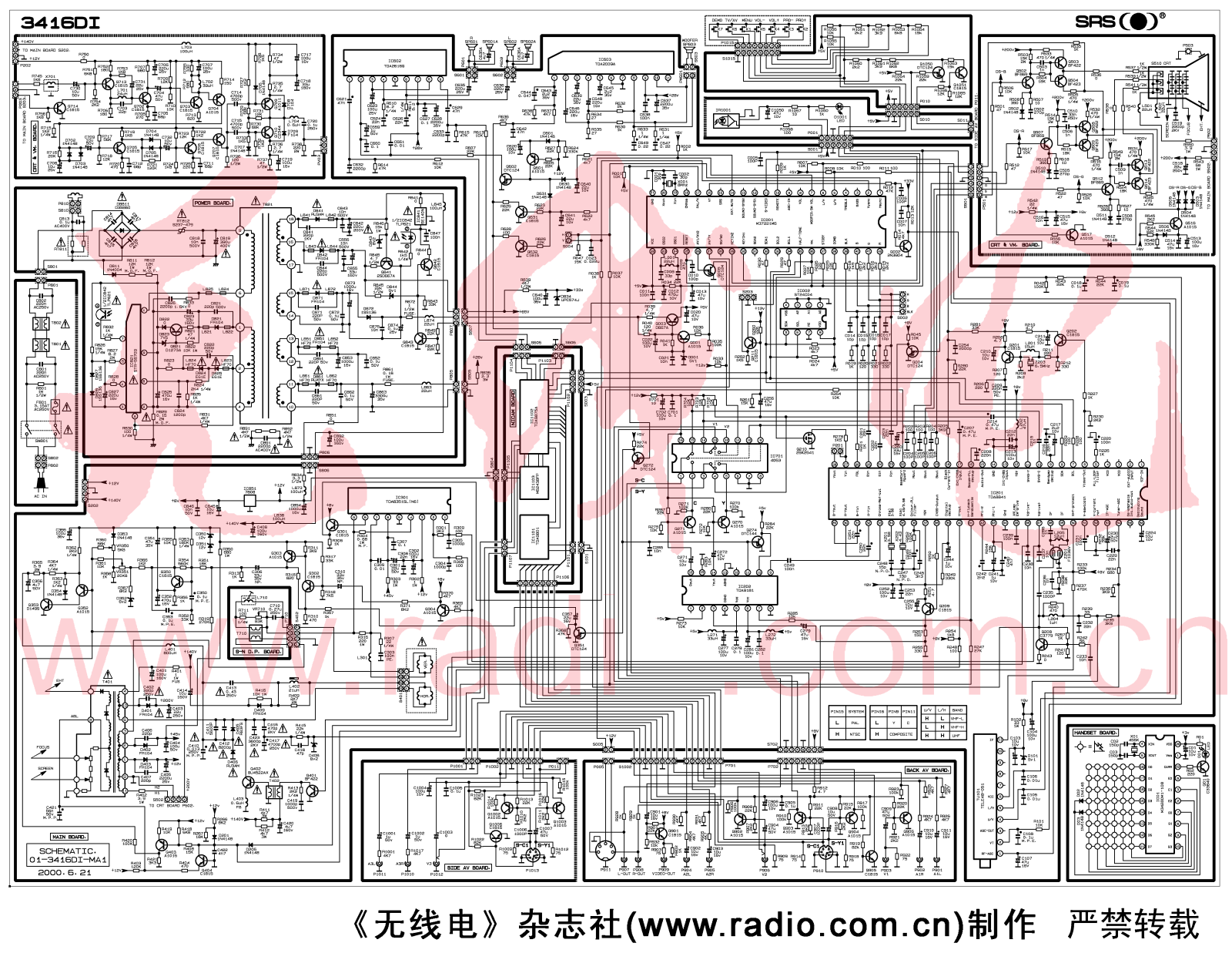 TCL 34160i Schematic