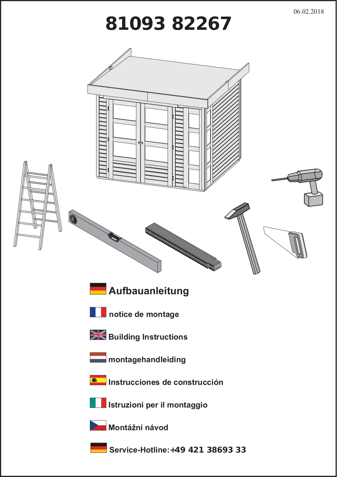 KONIFERA Nordsee Assembly instructions