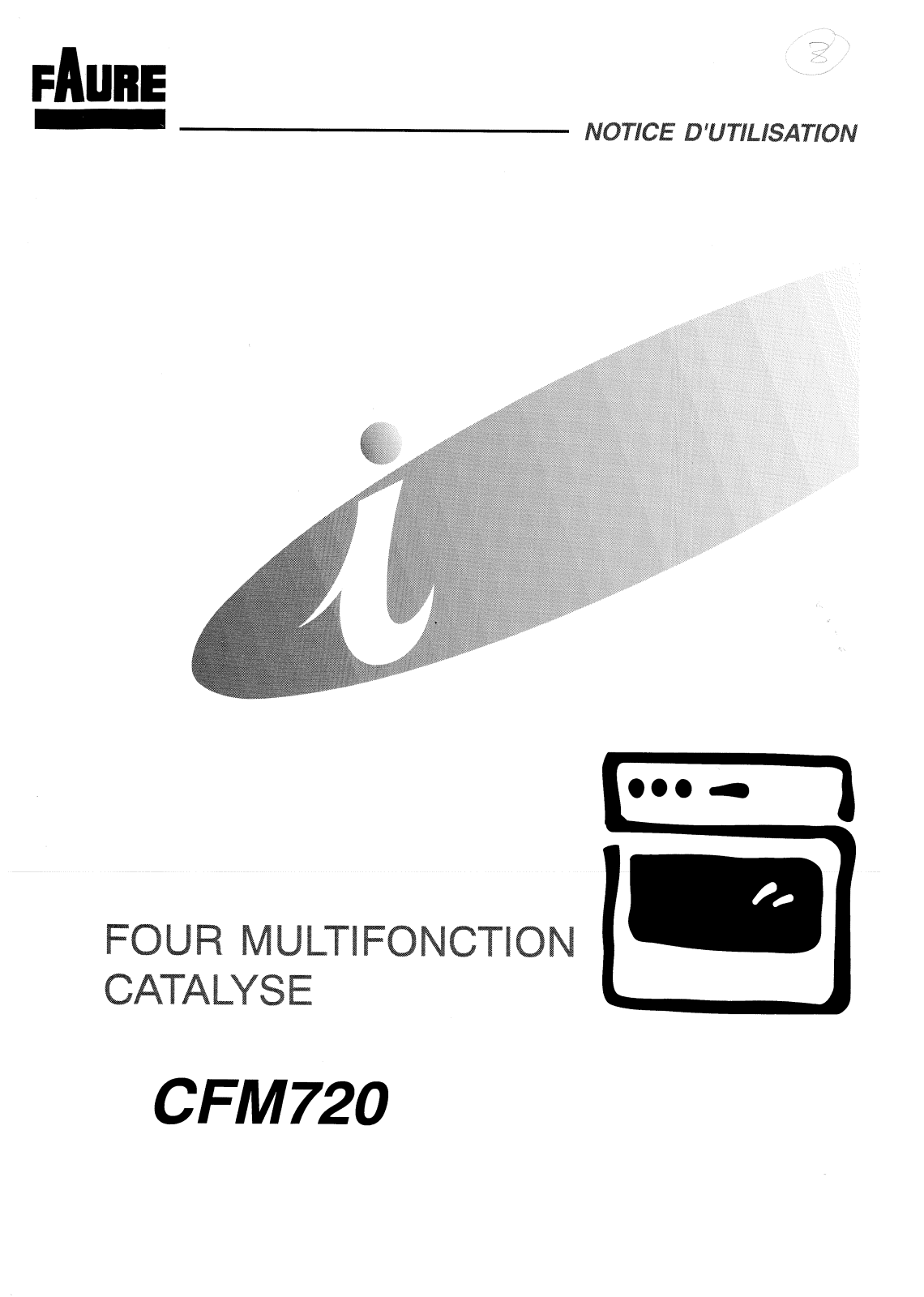 FAURE CFM720M User Manual
