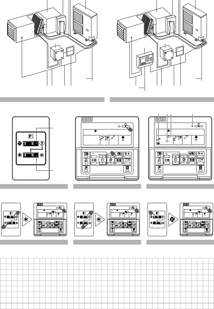 Daikin ERQ100A7V1B, ERQ125A7V1B, ERQ140A7V1B Operation manuals