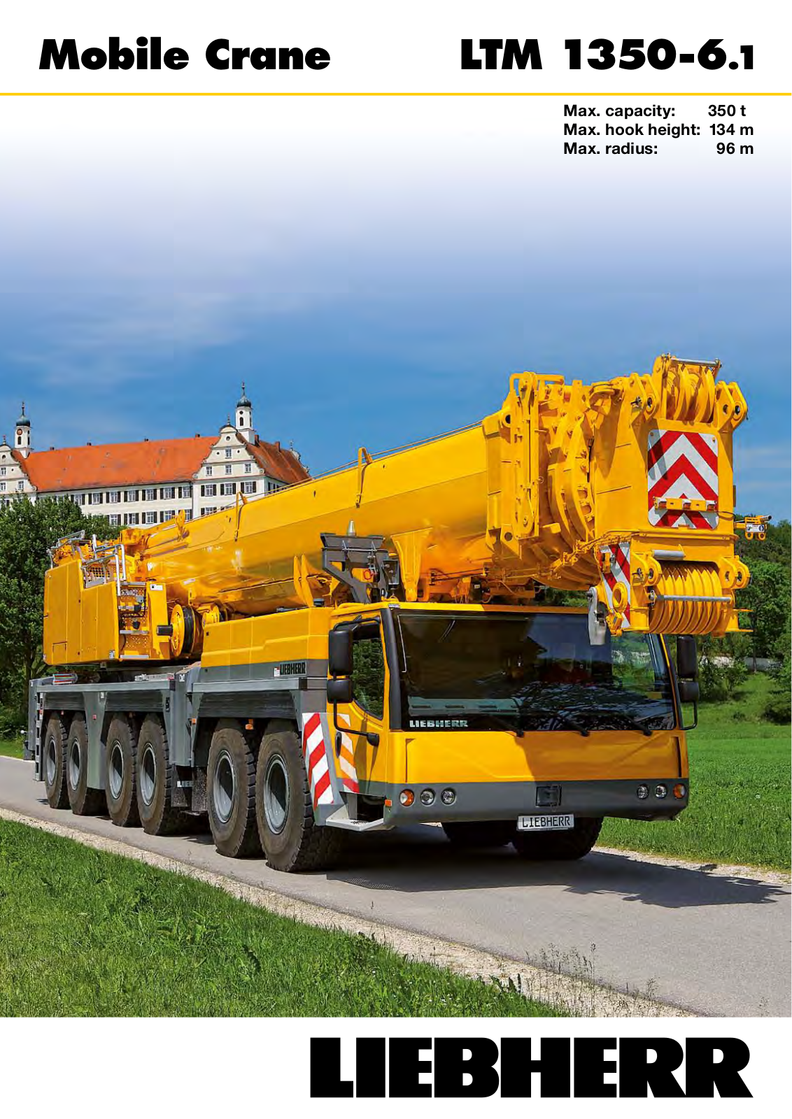 Liebherr LTM 1350-6.1 User Manual