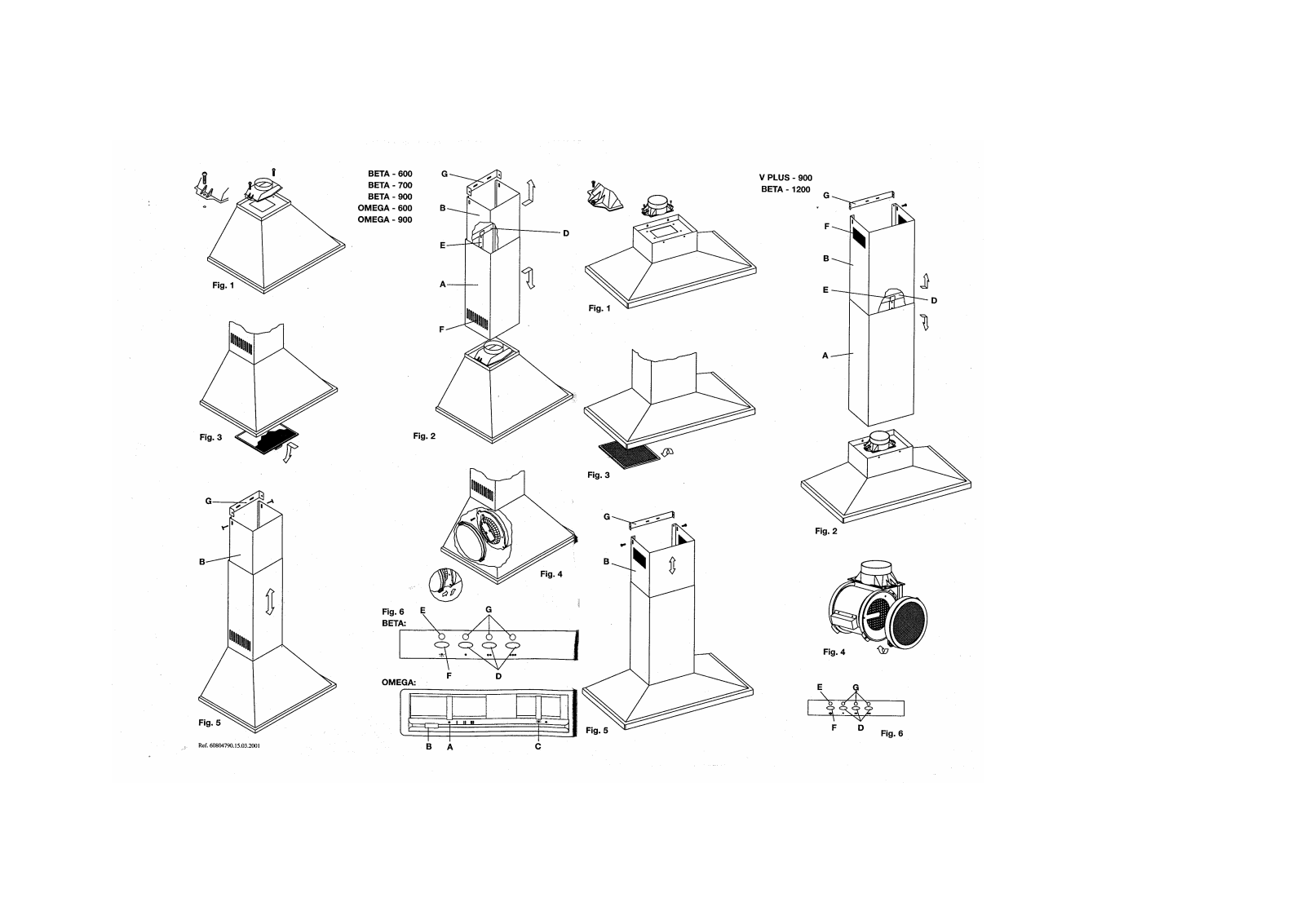 Delonghi DEBETA60, DEBETA70, DEBETA90 Installation and Operation Guide