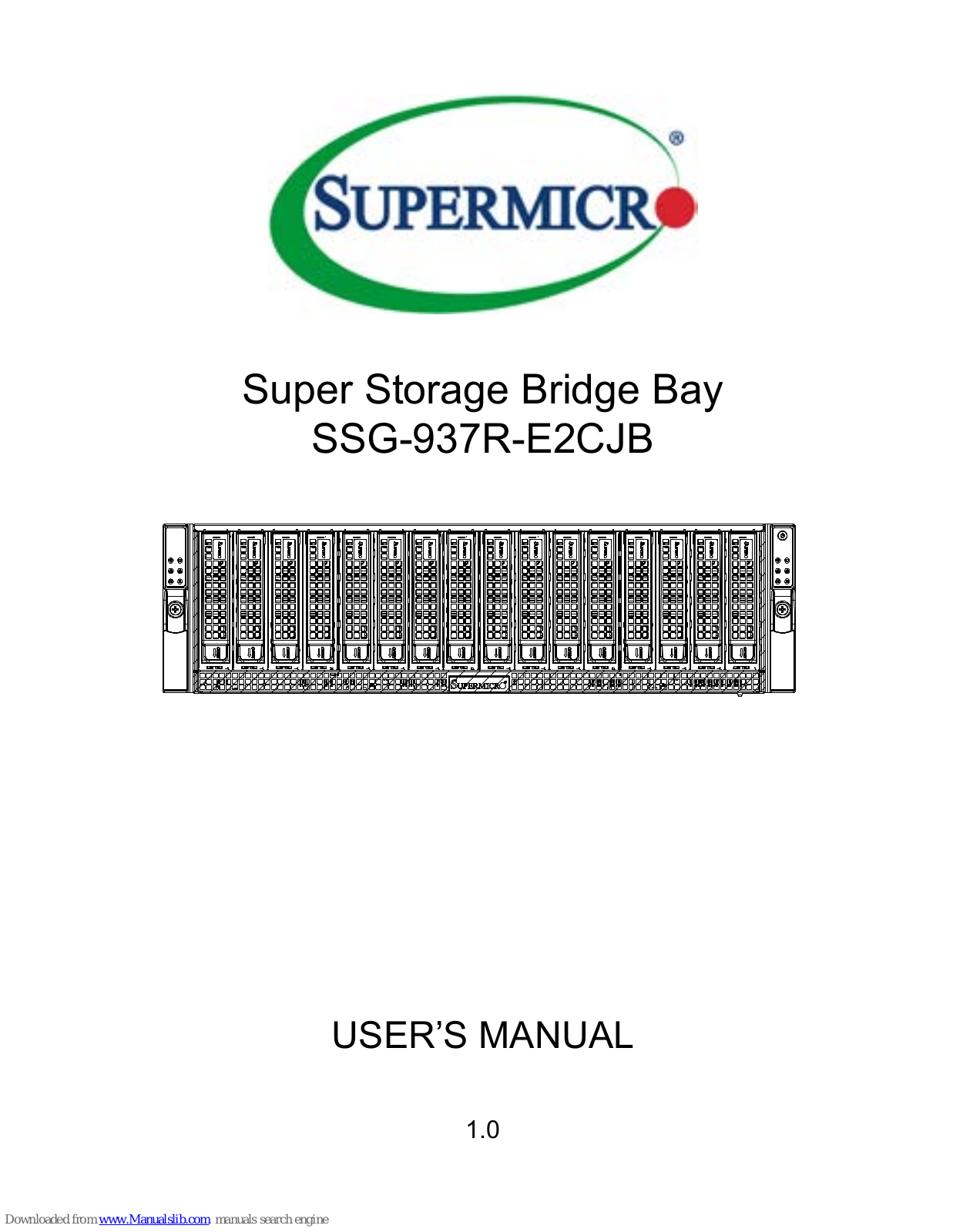 Supermicro SSG-937R-E2CJB User Manual