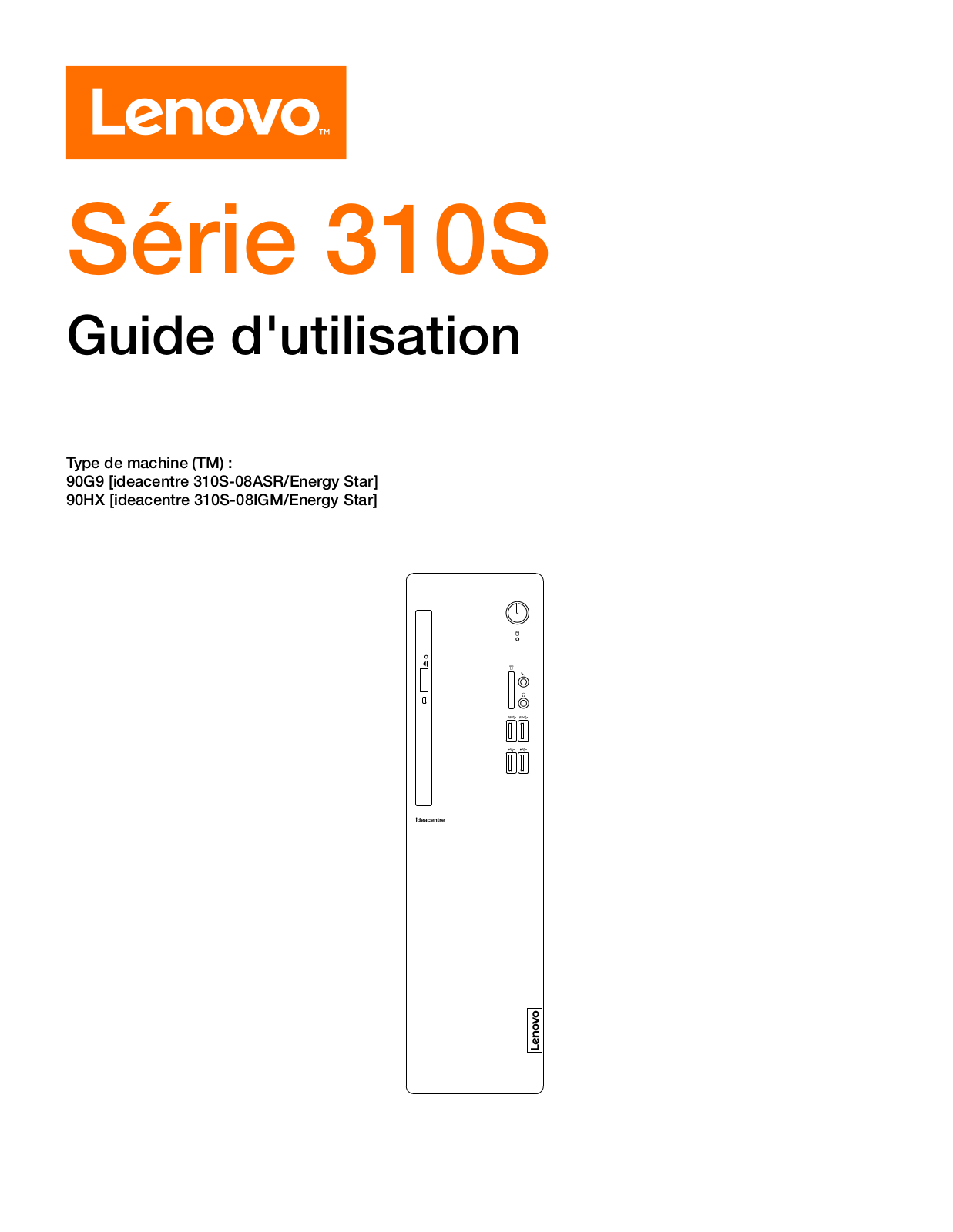 LENOVO ideacentre 310S-08ASR User Manual