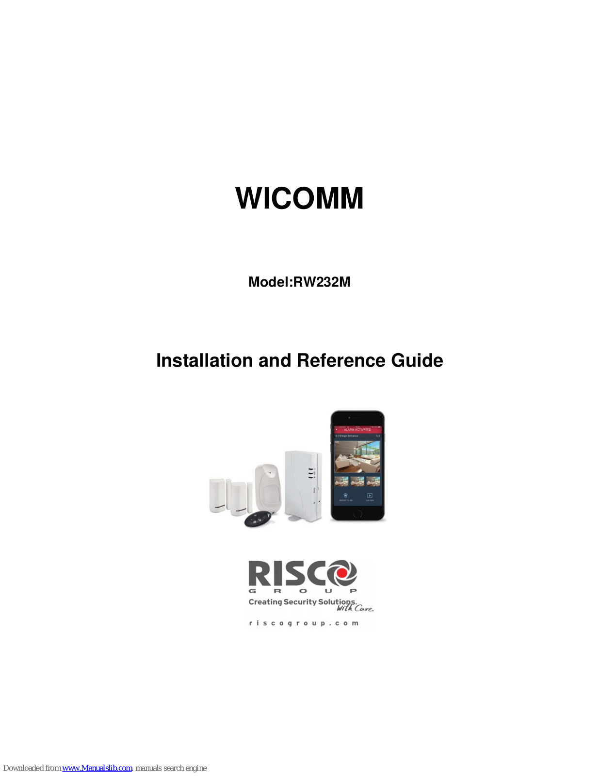 WICOMM RW232M Installation And Reference Manual