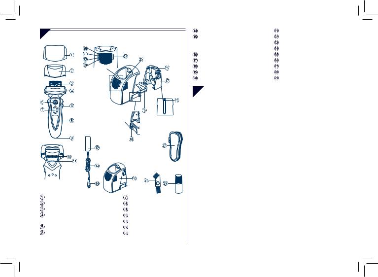 Panasonic ES-8249, ES8901 User Manual