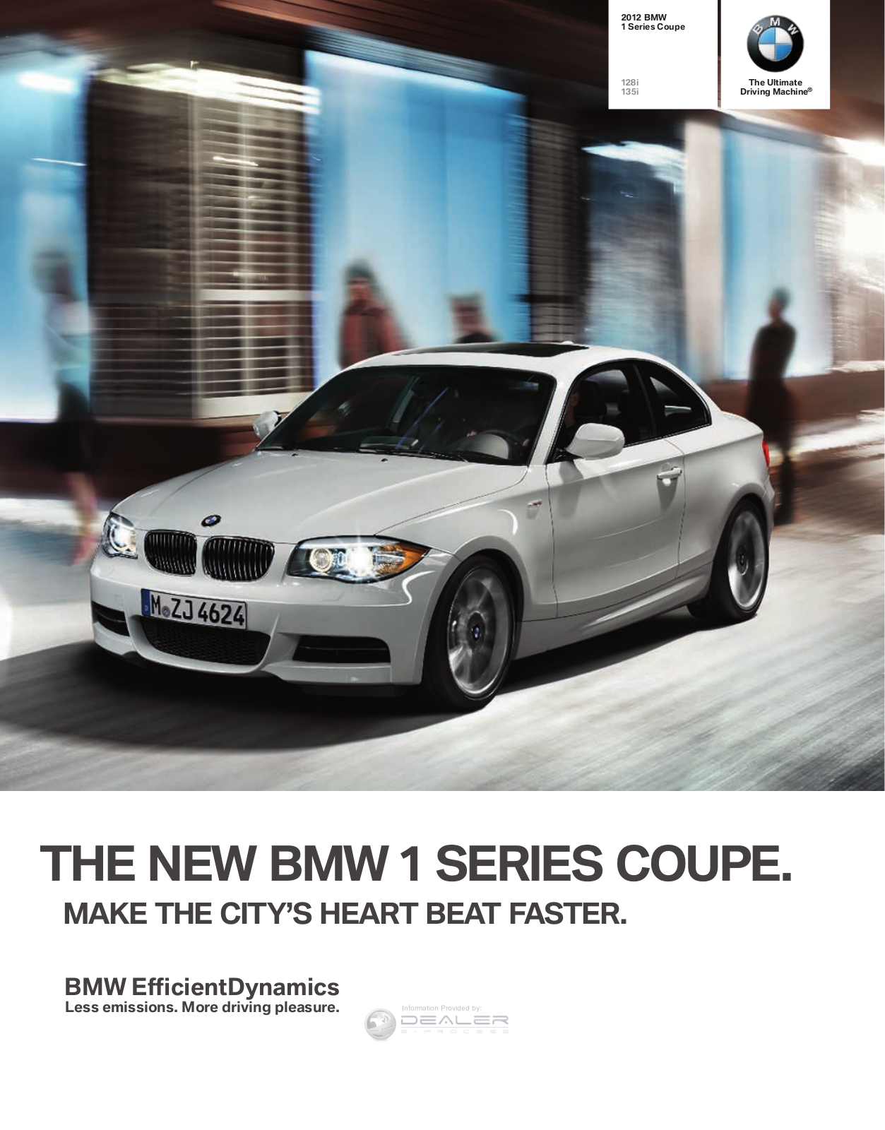 BMW I Series 2012 Owner's Manual