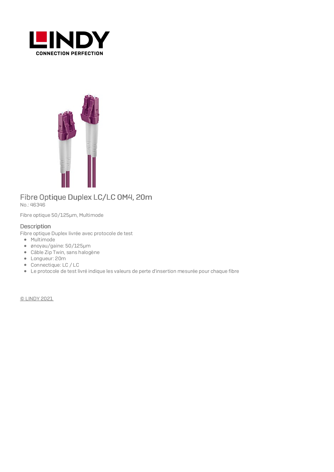 LINDY 46346 Datasheet - ManualMachine.com