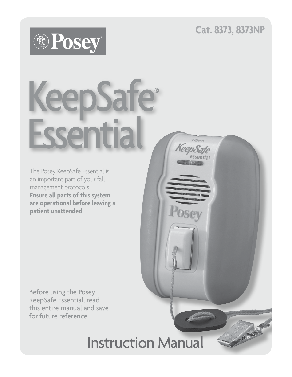 Posey KeepSafe Essential User Manual