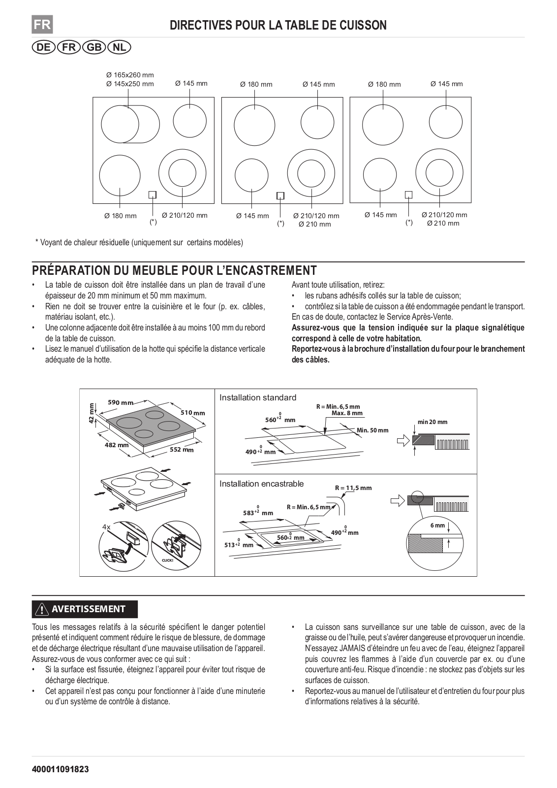 BAUKNECHT CHR 3462 IN User Manual