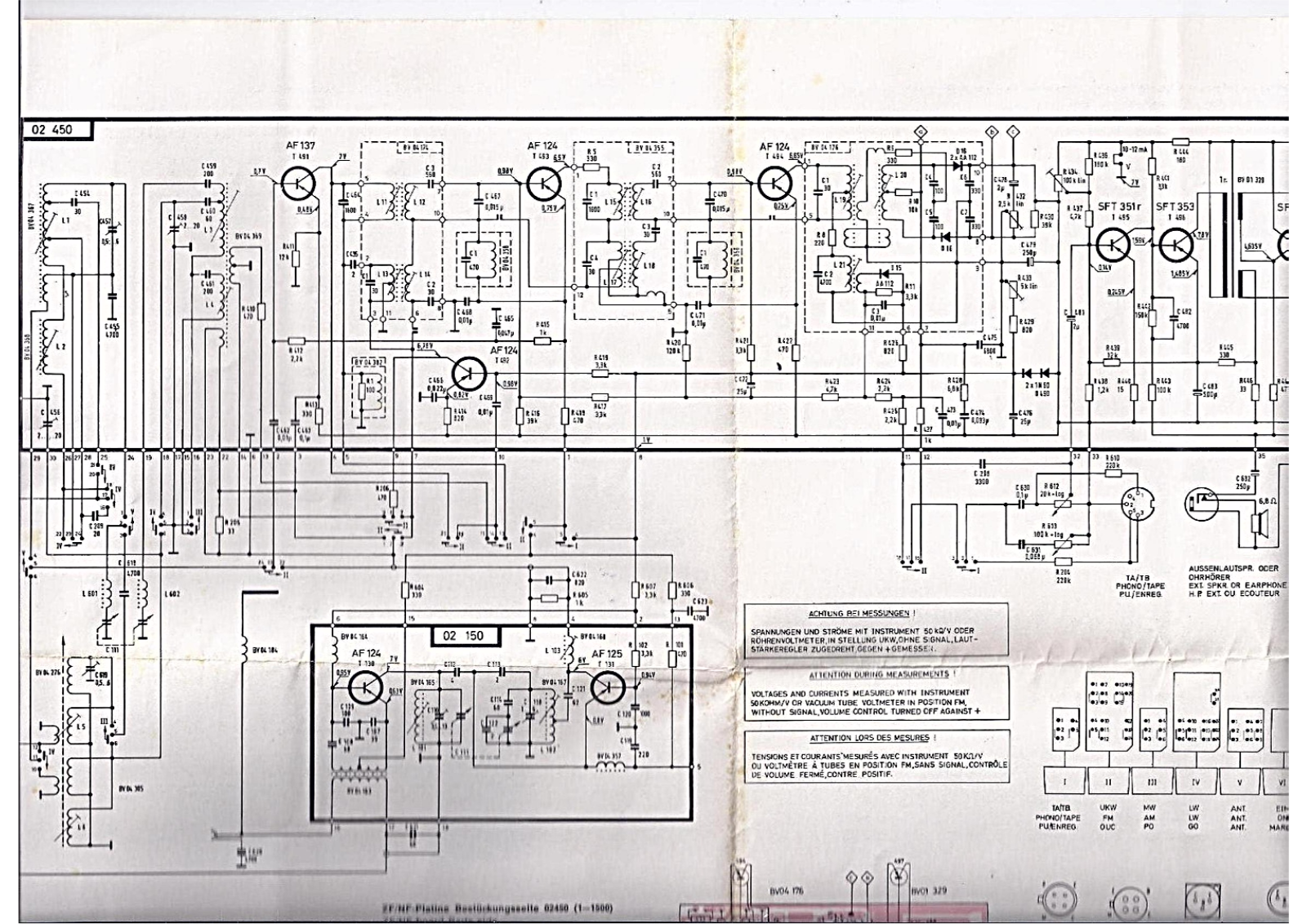 Körting TR-741 Schematic