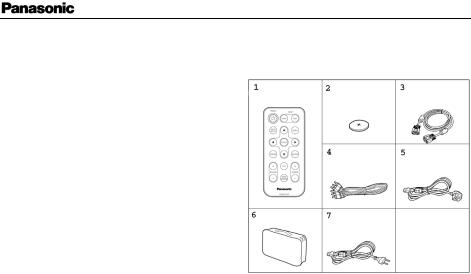 Panasonic PT- LC80E, PT- LC76E, PT-LC56E User Manual