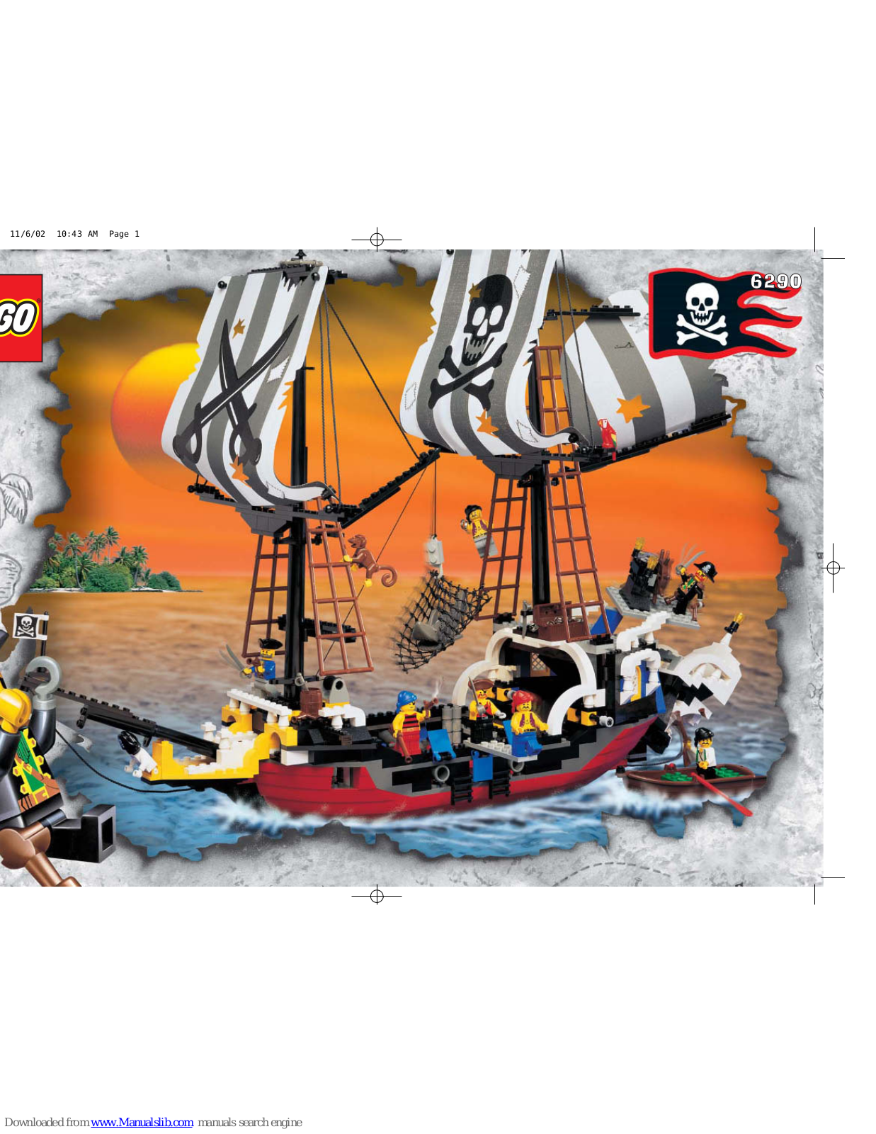 LEGO 6290 Building Instructions