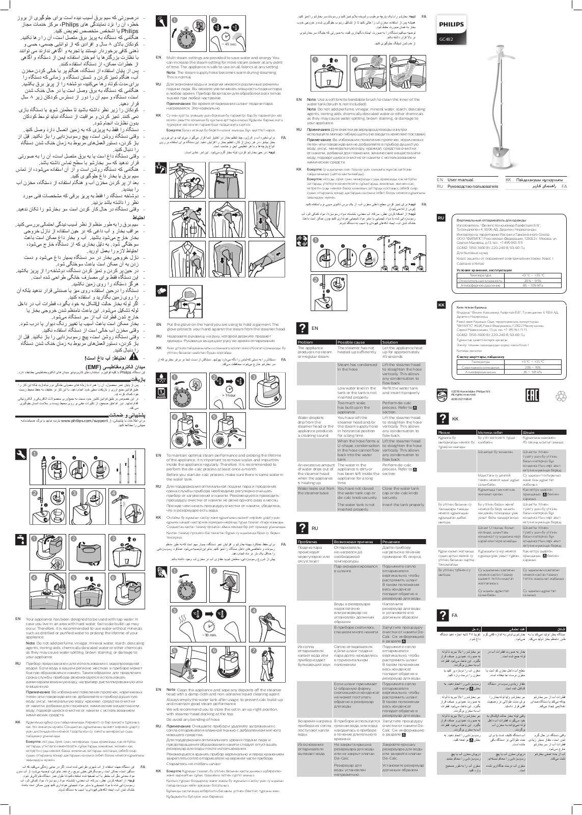 Philips GC482 User Manual