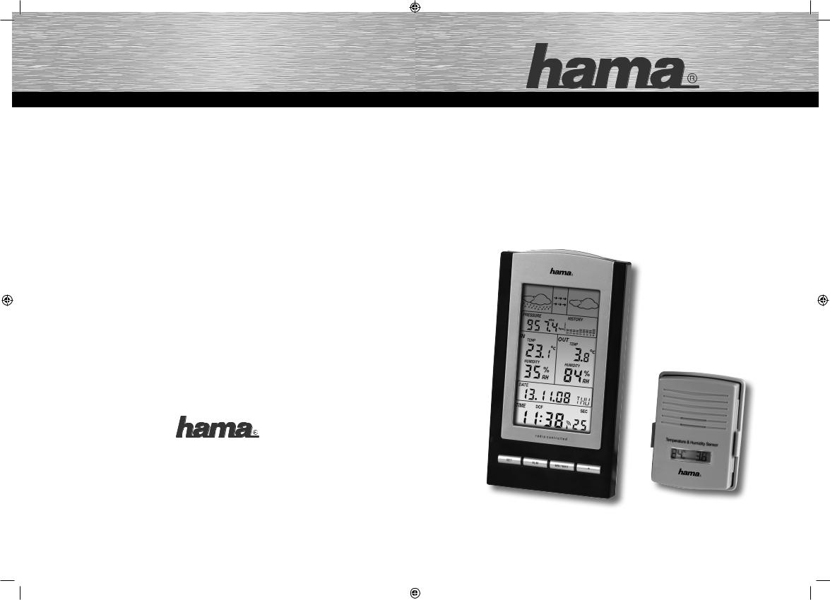 Hama EWS-800 User manual