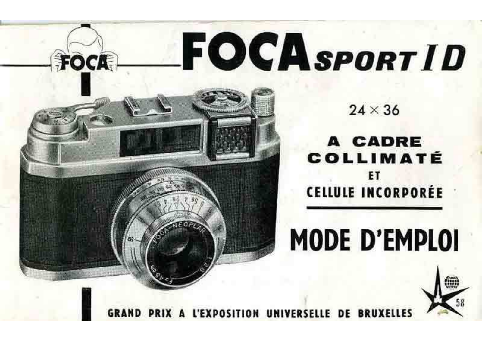 FOCA FocaSport ID Instruction Manual