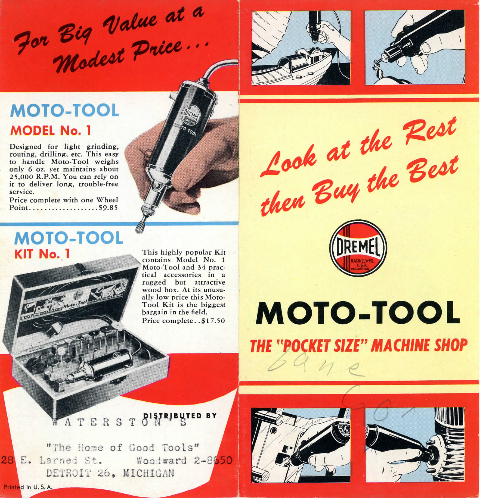 Dremel Manufacturing Dremel Moto-Tool Other - ManualMachine.com