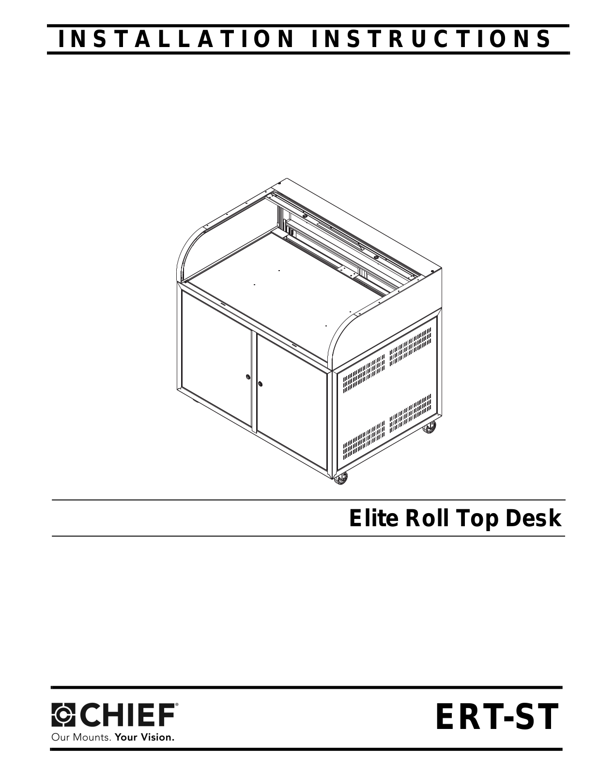CHIEF ERT-ST Installation Instructions Manual - ManualMachine.com