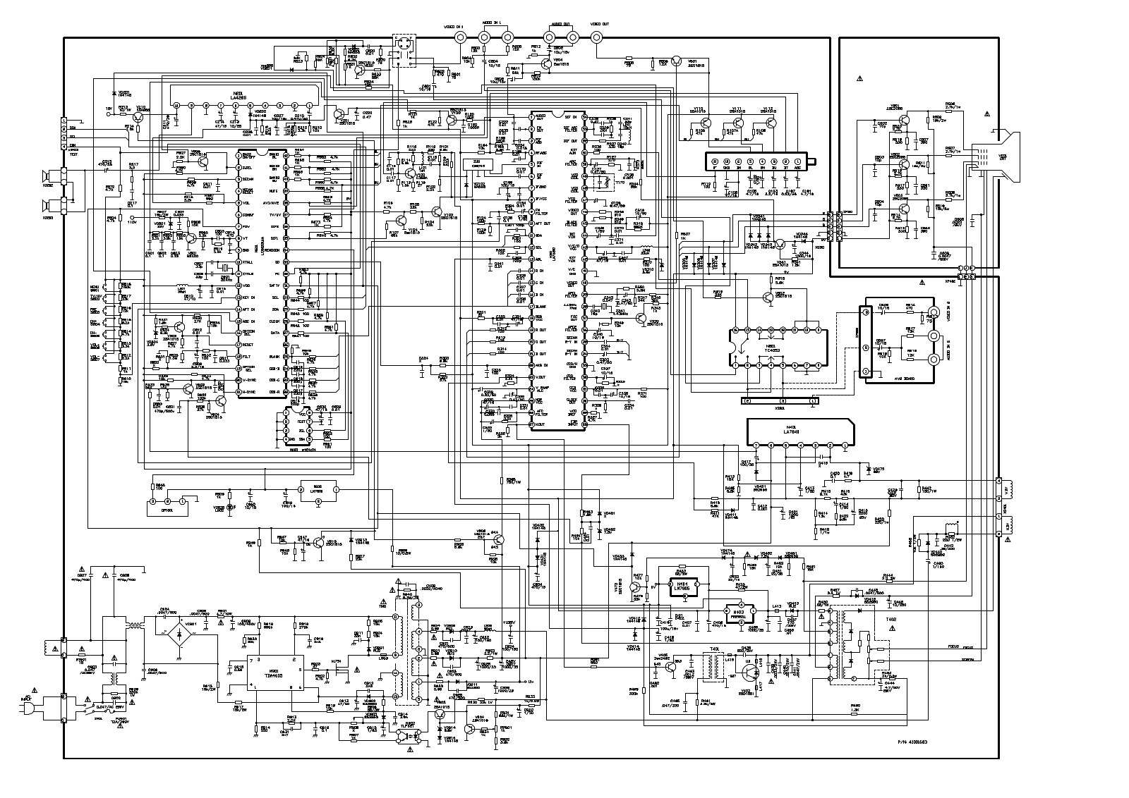 KONKA T2166A Schematic