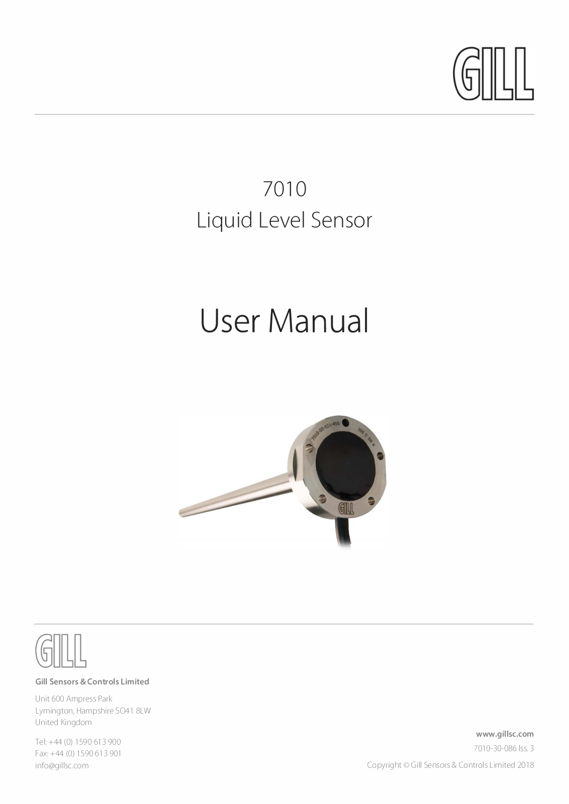 Gill 7010 User Manual - ManualMachine.com