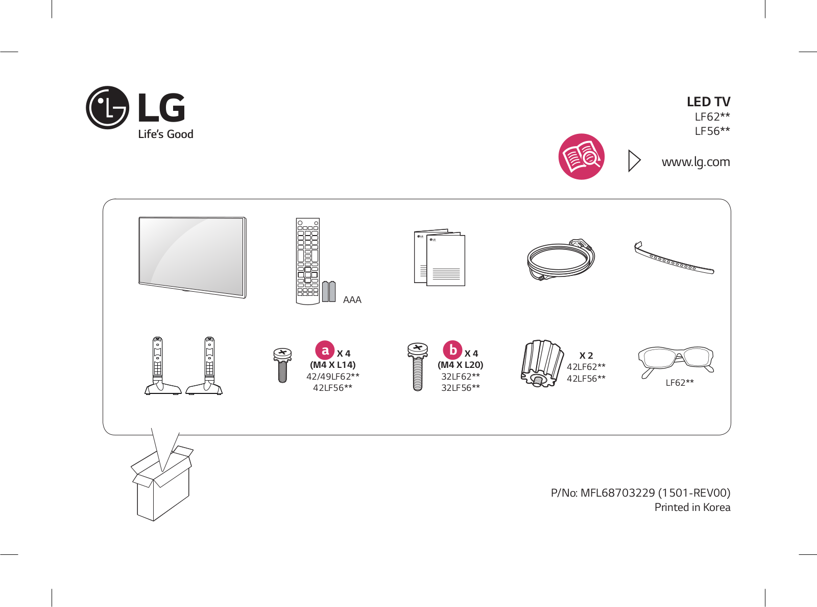 LG 42LF620V User Manual