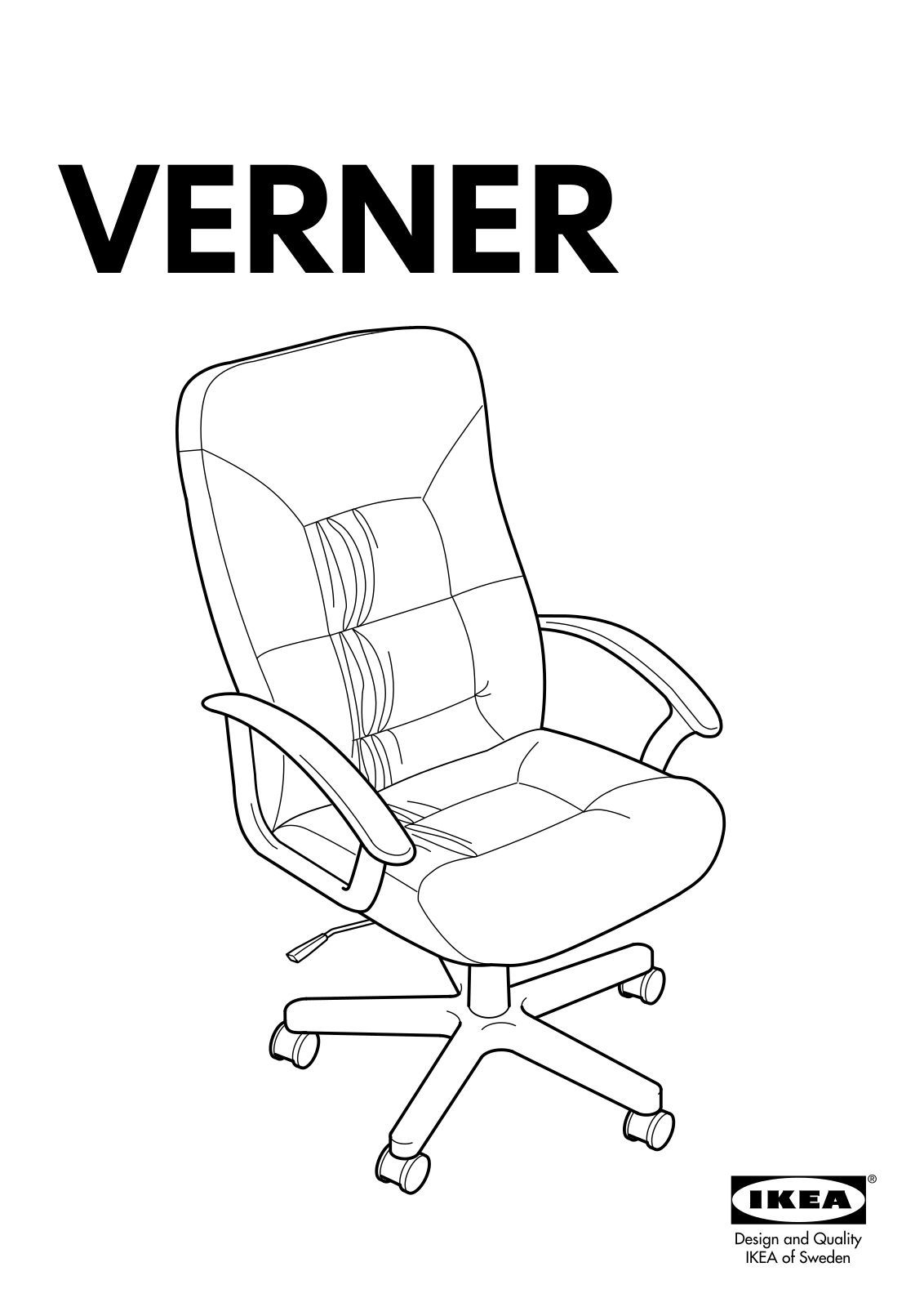 IKEA VERNER User Manual