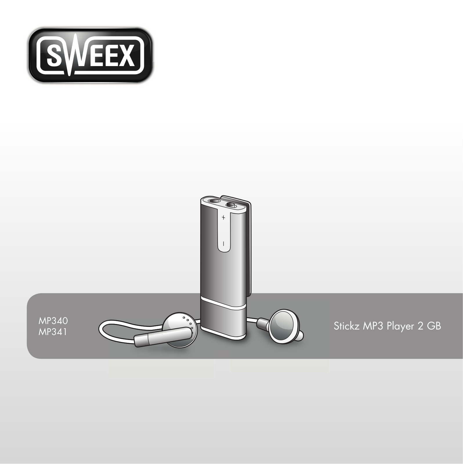 Sweex MP341, MP340 Quick start guide