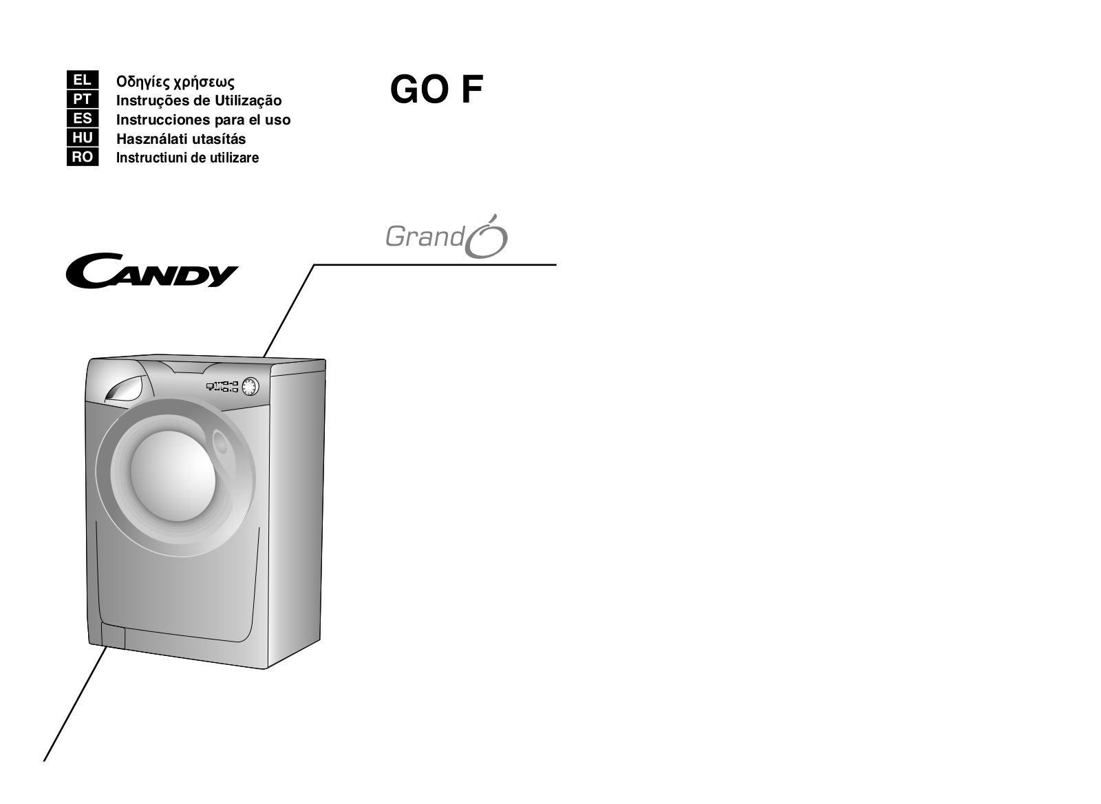 Candy GO F106 User Manual