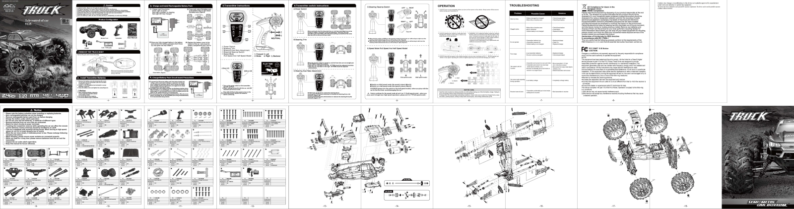 XINLEHONG TOYS FACTORY 9125 User Manual