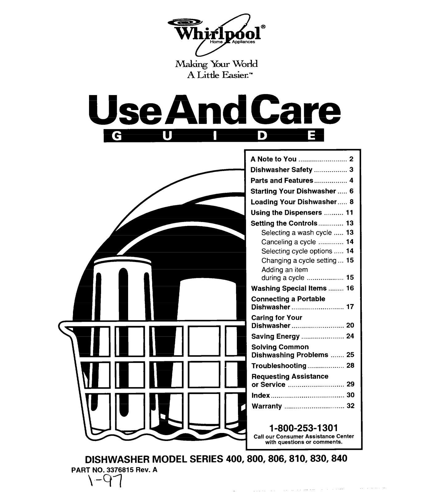 Whirlpool 400, 806 User Manual - ManualMachine.com