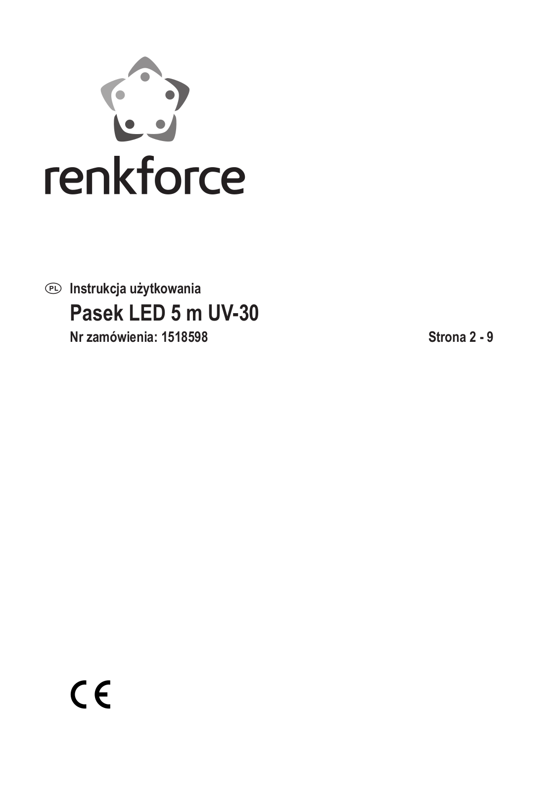 Renkforce 1518598 Operating Instructions