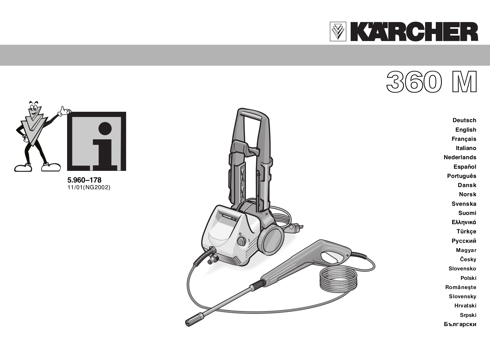 KARCHER 360 M User Manual