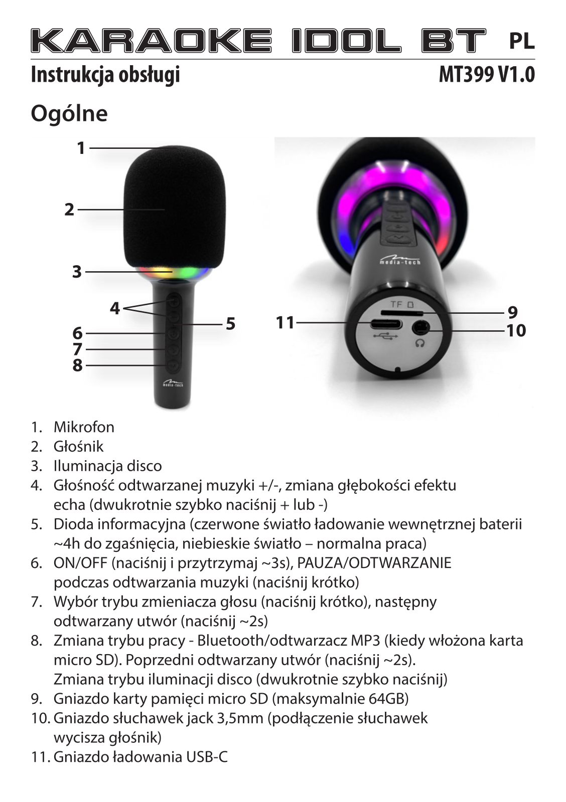 MEDIA-TECH MT399 V1.0 User guide - ManualMachine.com