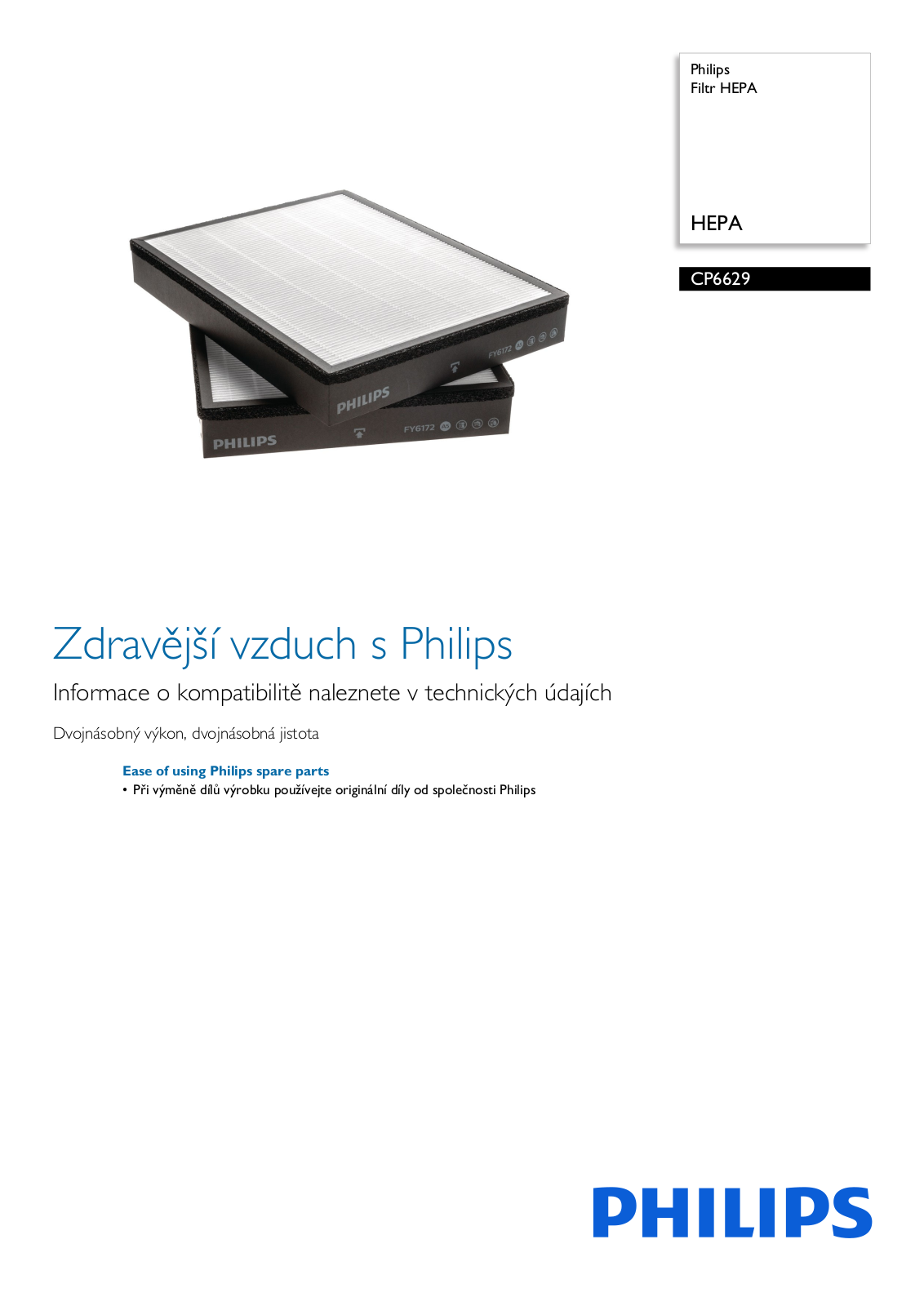 Philips CP6629/01 Leaflet - ManualMachine.com