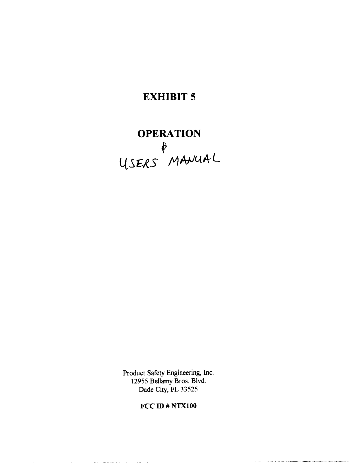Midway Services 100 Users Manual - ManualMachine.com