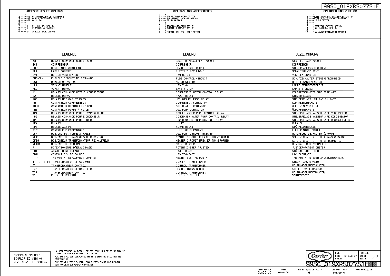 Carrier 507751EE User Manual