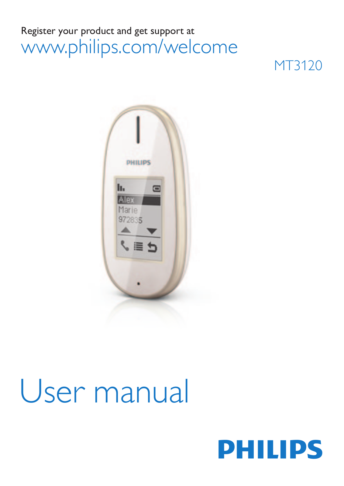 Philips MT3120T/52 Quick Start Guide - ManualMachine.com