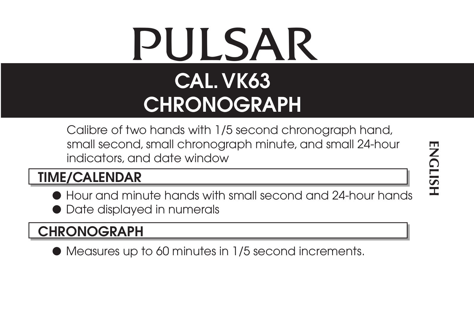 Pulsar PU2029X1, PU2066X1 Instruction manual