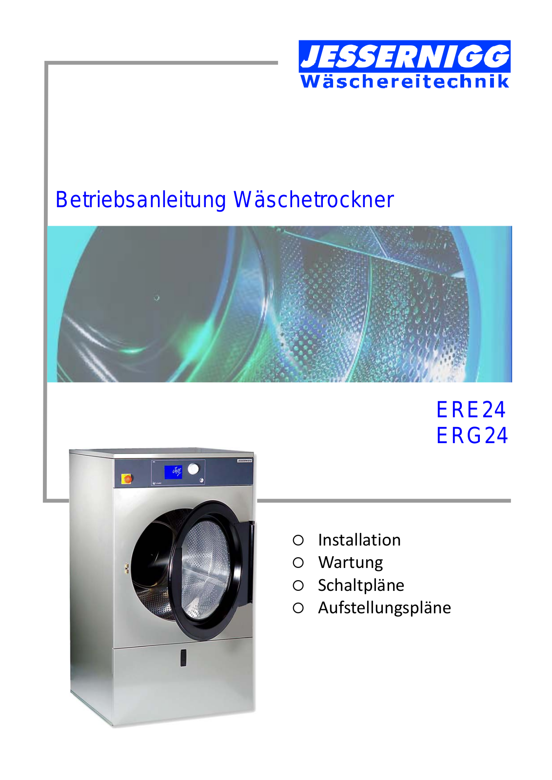 Jessernigg ERG24, ERE24 User Manual