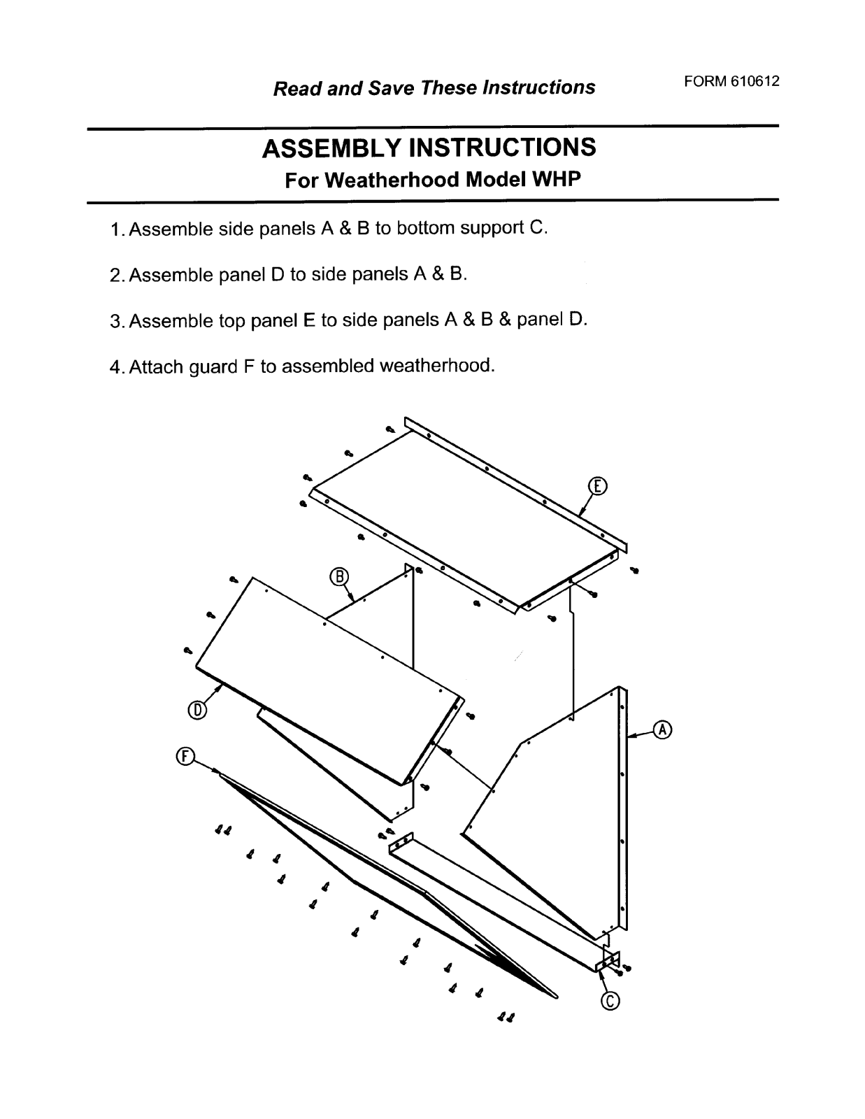 Acme Engineering WHP Installation  Manual