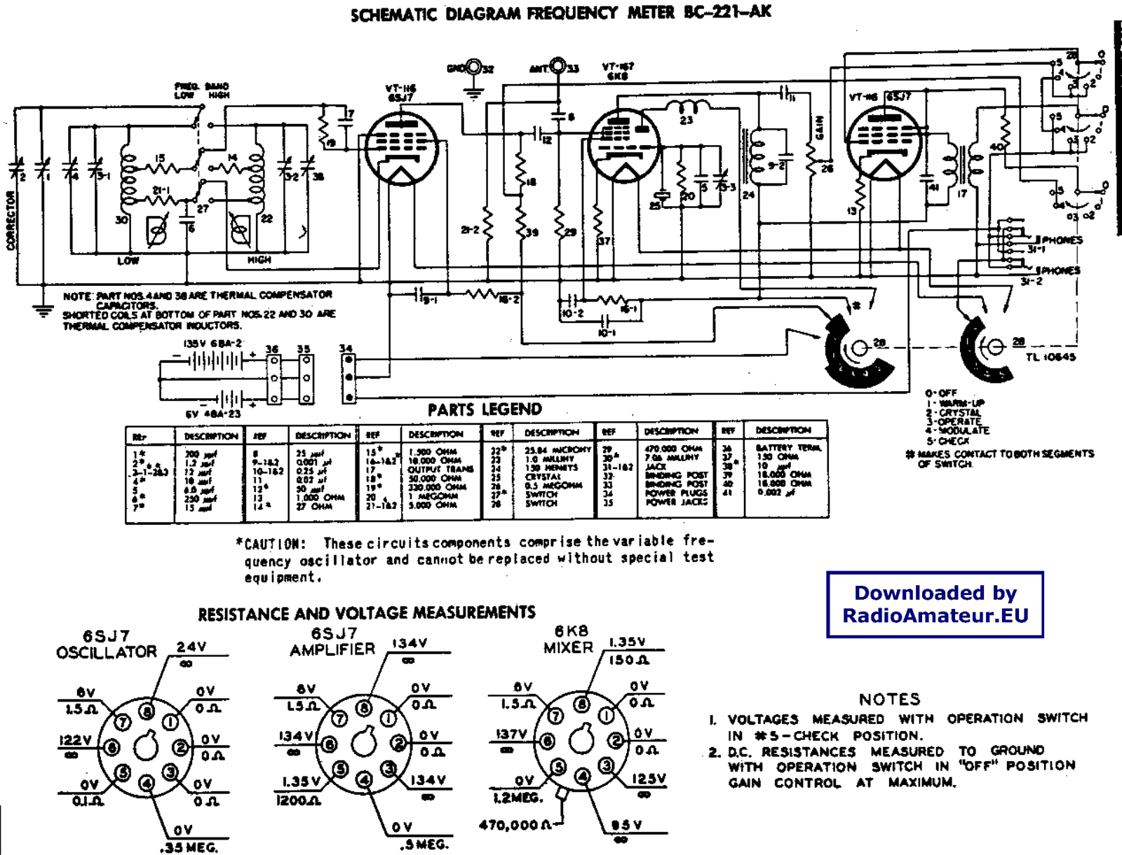 Pozosta BC-221K Schematic